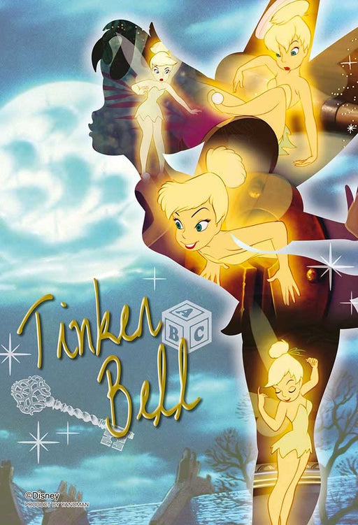 70 Piece Jigsaw Puzzle Disney Silhouette Memory-Tinker Bell- [Prism Art Petit] (10X14.7Cm)- Japan Figure Store - #1 Bring To You The Best Japanese Goods